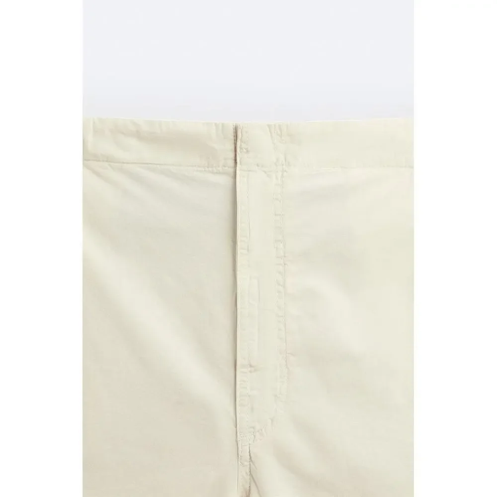 COTTON CARGO SHORTS